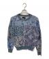 DIESEL（ディーゼル）の古着「ペイズリー柄ニット」｜ブルー