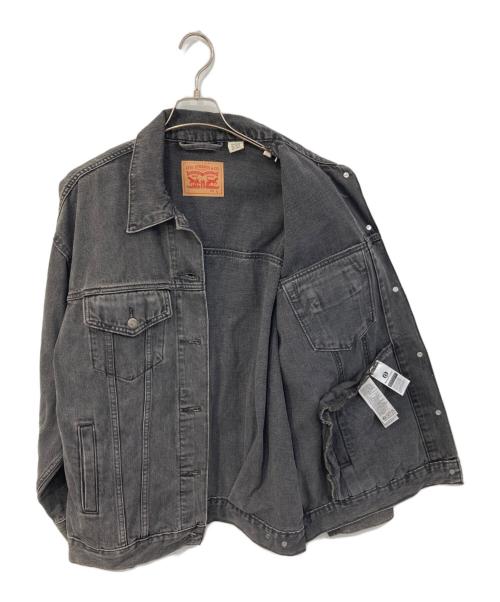 LEVI'S（リーバイス）LEVI'S (リーバイス) バギートラッカージャケット ブラック サイズ:SIZE Lの古着・服飾アイテム