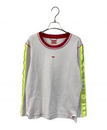 DIESEL（ディーゼル）の古着「OHLANカットソー/オーランカットソー」｜ホワイト