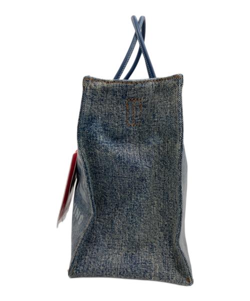 DIESEL（ディーゼル）DIESEL (ディーゼル) DSL SHOPPER TOTE/DSL ショッパートート インディゴ 未使用品の古着・服飾アイテム