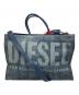 DIESEL（ディーゼル）の古着「DSL SHOPPER TOTE/DSL ショッパートート」｜インディゴ