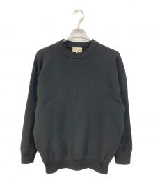 The Duffer of ST.George（ザ ダファーオブセントジョージ）の古着「ワッフルニット」｜ブラック