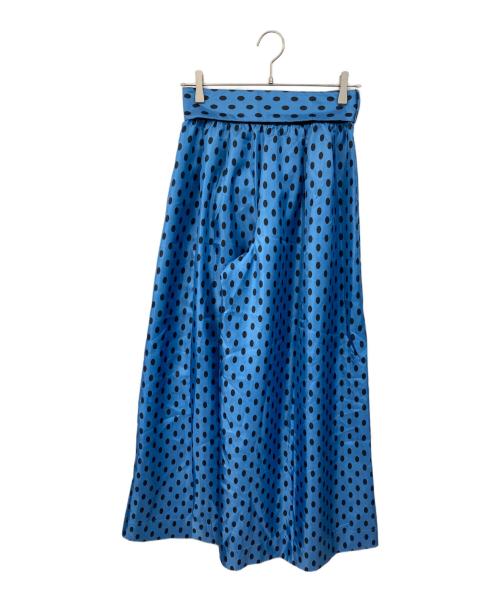 M・Fil（エムフィル）M・Fil (エムフィル) ドットパンツ ブルー サイズ:SIZE 38の古着・服飾アイテム