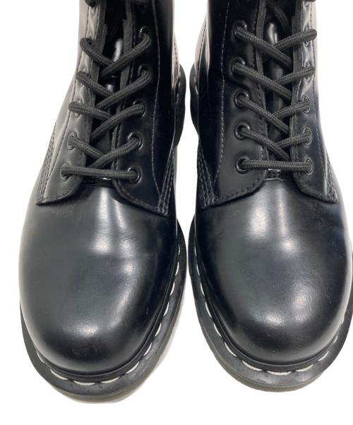 Dr.Martens（ドクターマーチン）Dr.Martens (ドクターマーチン) 1460 ホワイトステッチ8ホールブーツ ブラック サイズ:SIZE UK8の古着・服飾アイテム