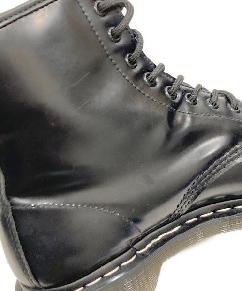 Dr.Martens（ドクターマーチン）Dr.Martens (ドクターマーチン) 1460 ホワイトステッチ8ホールブーツ ブラック サイズ:SIZE UK8の古着・服飾アイテム