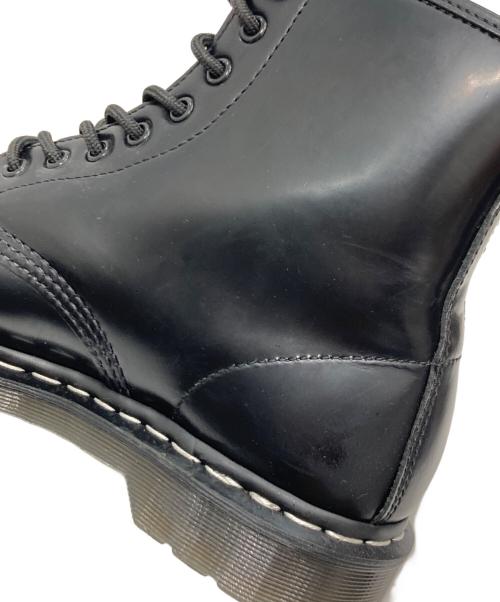 Dr.Martens（ドクターマーチン）Dr.Martens (ドクターマーチン) 1460 ホワイトステッチ8ホールブーツ ブラック サイズ:SIZE UK8の古着・服飾アイテム