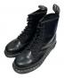Dr.Martens（ドクターマーチン）の古着「1460 ホワイトステッチ8ホールブーツ」｜ブラック