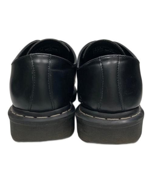 Dr.Martens（ドクターマーチン）Dr.Martens (ドクターマーチン) 1461 ホワイトステッチ3ホールシューズ ブラック サイズ:uk8の古着・服飾アイテム