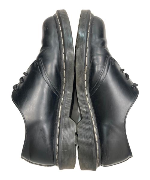 Dr.Martens（ドクターマーチン）Dr.Martens (ドクターマーチン) 1461 ホワイトステッチ3ホールシューズ ブラック サイズ:uk8の古着・服飾アイテム