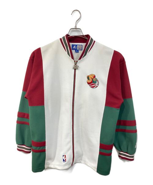 STARTER（スターター）STARTER (スターター) NBAジャケット ホワイト サイズ:SIZE Mの古着・服飾アイテム