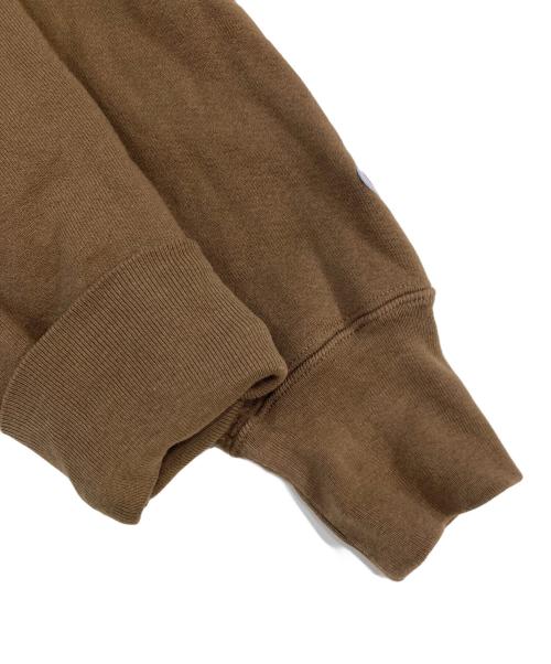 Champion REVERSE WEAVE（チャンピオン リバース ウィーブ）Champion REVERSE WEAVE (チャンピオン リバース ウィーブ) フルジップスウェットパーカー ブラウン サイズ:SIZE Mの古着・服飾アイテム