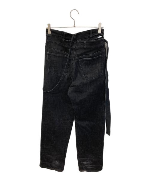 ottolinger（オットリンガー）ottolinger (オットリンガー) ハイウエストデニムパンツ ブラック サイズ:SIZE Sの古着・服飾アイテム