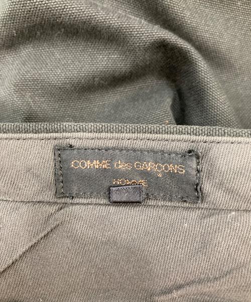 COMME des GARCONS HOMME（コムデギャルソン オム）COMME des GARCONS HOMME (コムデギャルソン オム) タックパンツ ブラック サイズ:SIZE Mの古着・服飾アイテム