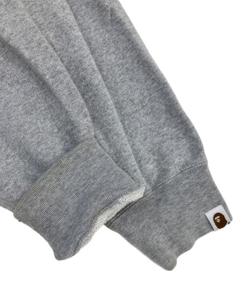 A BATHING APE（アベイシングエイプ）A BATHING APE (アベイシングエイプ) BABY MILO スウェット グレー サイズ:SIZE XLの古着・服飾アイテム