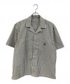 Carhartt WIPカーハート ワーク イン プログレス）の古着「S/S Leavel Shirt/ショートスリーブ リーベル シャツ」｜グレー