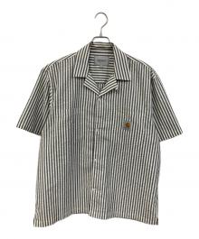 Carhartt WIP（カーハート ワーク イン プログレス）の古着「S/S Leavel Shirt/ショートスリーブ リーベル シャツ」｜グレー