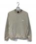 KITH（キス）の古着「Garment Dyed Crewneck/ガーメント ダイ クルーネック」｜ベージュ