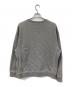 LEVI'S (リーバイス) Logo Embroidered Round Neck Pure Cotton Pullover/ロゴ・エンブロイダード・ラウンド・ネック・ピュア・コットン・プルオーバー グレー サイズ:SIZE M：5000円