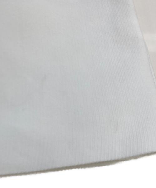 UNITED ARROWS（ユナイテッドアローズ）UNITED ARROWS (ユナイテッドアローズ) ミニフリル ニットベスト ホワイト サイズ:なしの古着・服飾アイテム