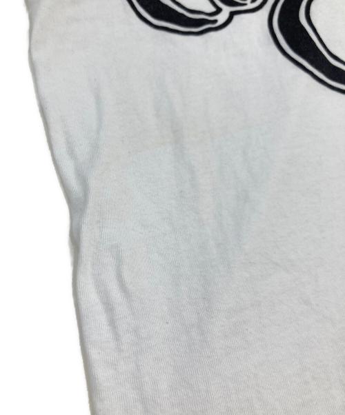 NIKE（ナイキ）NIKE (ナイキ) BLACK COMME des GARCONS (ブラックコムデギャルソン) プリントTシャツ ホワイト サイズ:SIZE Mの古着・服飾アイテム