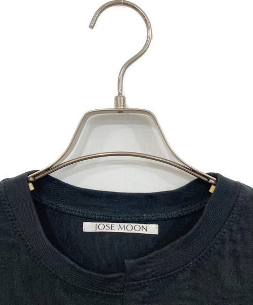 JOSE MOON（ジョゼムーン）JOSE MOON (ジョゼムーン) MINIMUM LOGO TSHIRT/ミニマムロゴTシャツ ブラック サイズ:SIZE Freeの古着・服飾アイテム