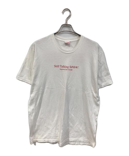 SUPREME（シュプリーム）Supreme (シュプリーム) Still Talking Tee/スティル トーキング ティー ホワイト サイズ:SIZE Lの古着・服飾アイテム