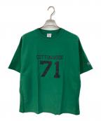 Champion×JOURNAL STANDARDチャンピオン×ジャーナルスタンダード）の古着「Tシャツ」｜グリーン