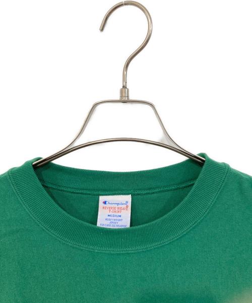 Champion（チャンピオン）Champion (チャンピオン) JOURNAL STANDARD (ジャーナルスタンダード) Tシャツ グリーン サイズ:SIZE Mの古着・服飾アイテム