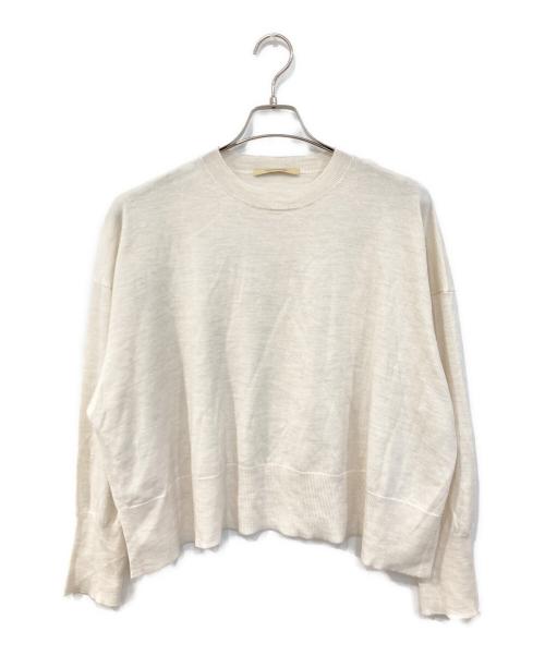 Curensology（カレンソロジー）Curensology (カレンソロジー) ニット アイボリー サイズ:FREE　の古着・服飾アイテム