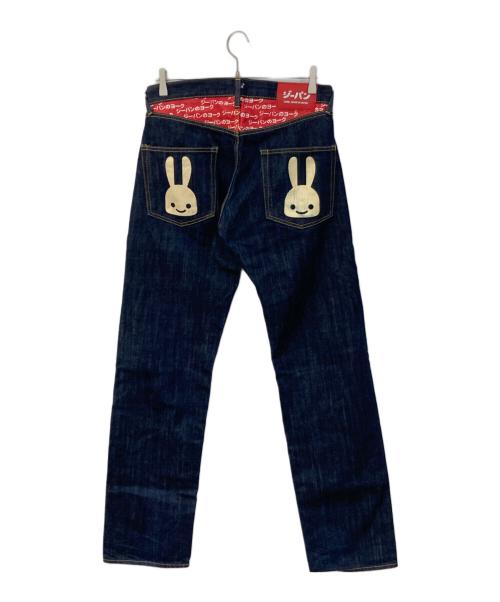 CUNE（キューン）CUNE (キューン) 2連うさぎデニムパンツ インディゴ サイズ:SIZE 32の古着・服飾アイテム