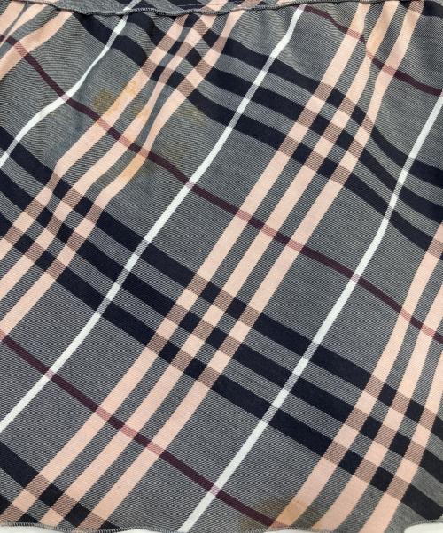 BURBERRY BLUE LABEL（バーバリー ブルー レーベル）BURBERRY BLUE LABEL (バーバリー ブルー レーベル) ノヴァチェックキャミソール グレー サイズ:SIZE 38の古着・服飾アイテム