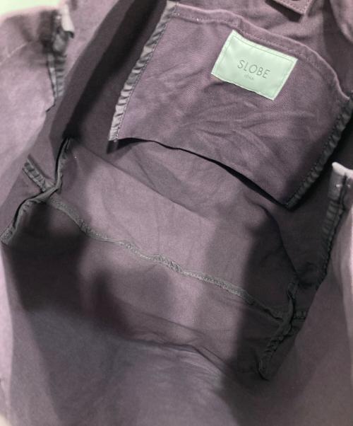 SLOBE IENA（スローブ イエナ）SLOBE IENA (スローブ イエナ) 別注BIG2WAYバッグ パープルの古着・服飾アイテム