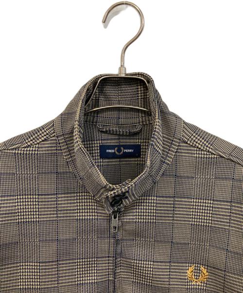 FRED PERRY（フレッドペリー）FRED PERRY (フレッドペリー) ハリントンジャケット ブラウン サイズ:Sの古着・服飾アイテム