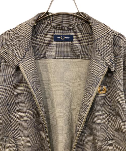 FRED PERRY（フレッドペリー）FRED PERRY (フレッドペリー) ハリントンジャケット ブラウン サイズ:Sの古着・服飾アイテム