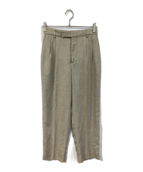 journal standard L'essage（ジャーナルスタンダード レサージュ）journal standard L'essage (ジャーナルスタンダード レサージュ) アイアス2タック パンツ ベージュ サイズ:SIZE 36の古着・服飾アイテム