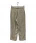 journal standard L'essage (ジャーナルスタンダード レサージュ) アイアス2タック パンツ ベージュ サイズ:SIZE 36：5000円