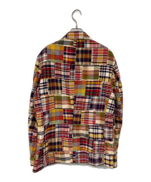 POLO RALPH LAUREN（ポロ・ラルフローレン）POLO RALPH LAUREN (ポロ・ラルフローレン) パッチワークテーラードジャケット マルチカラー サイズ:Lの古着・服飾アイテム