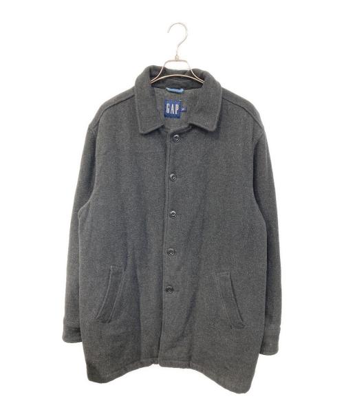 GAP（ギャップ）GAP (ギャップ) ウールコート ブラック サイズ:SIZE Mの古着・服飾アイテム