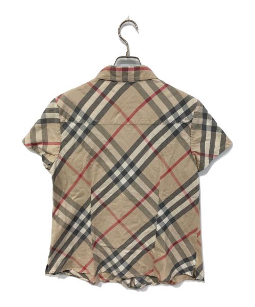 BURBERRY LONDON（バーバリーロンドン）BURBERRY LONDON (バーバリーロンドン) ノバチェック柄シャツ ベージュ サイズ:SIZE 46の古着・服飾アイテム
