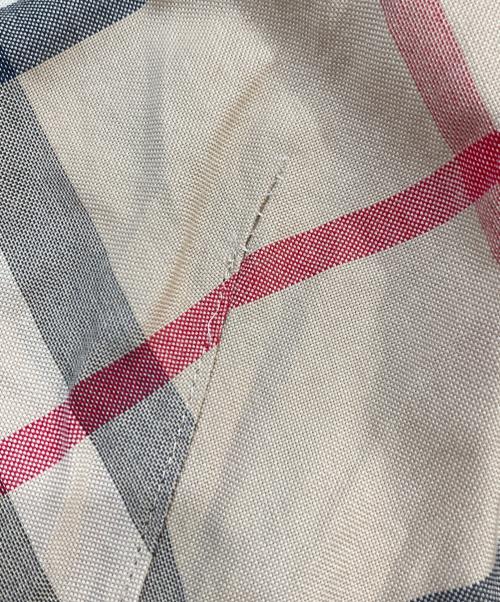 BURBERRY LONDON（バーバリーロンドン）BURBERRY LONDON (バーバリーロンドン) ノバチェック柄シャツ ベージュ サイズ:SIZE 46の古着・服飾アイテム