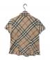 BURBERRY LONDON (バーバリーロンドン) ノバチェック柄シャツ ベージュ サイズ:SIZE 46：5000円