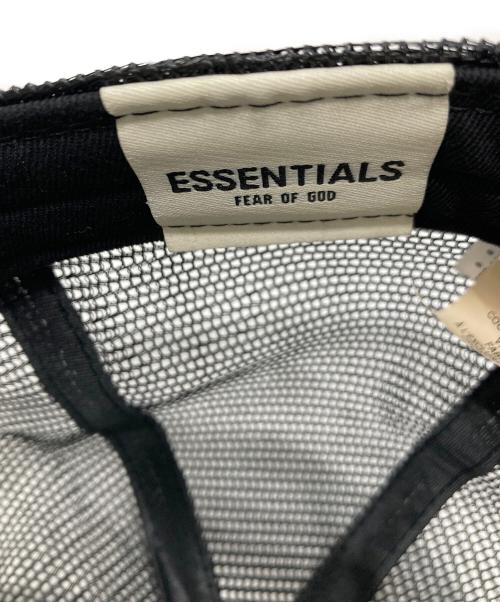 New Era（ニューエラ）New Era (ニューエラ) FOG ESSENTIALS (フィアオブゴッド エッセンシャル) メッシュキャップ ブラック サイズ:7　3/8の古着・服飾アイテム