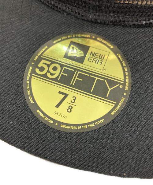 New Era（ニューエラ）New Era (ニューエラ) FOG ESSENTIALS (フィアオブゴッド エッセンシャル) メッシュキャップ ブラック サイズ:7　3/8の古着・服飾アイテム