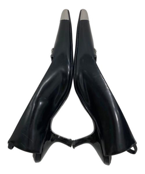 PRANK PROJECT（プランクプロジェクト）PRANK PROJECT (プランクプロジェクト) back open pumps ブラック サイズ:27の古着・服飾アイテム