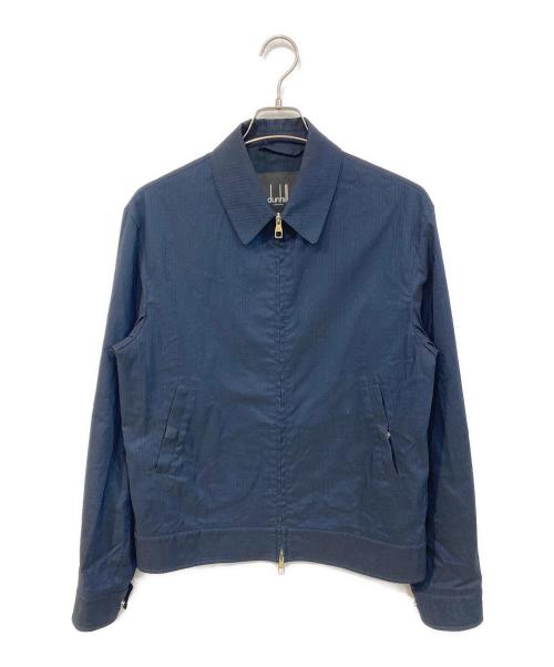 dunhill（ダンヒル）dunhill (ダンヒル) ナイロンジップジャケット ネイビー サイズ:SIZE Sの古着・服飾アイテム