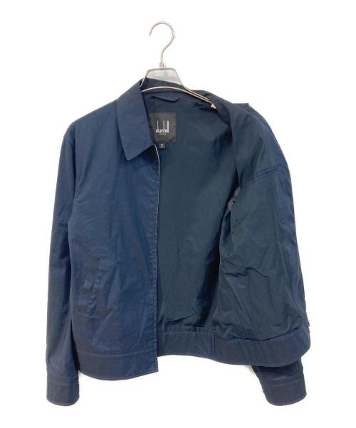 dunhill（ダンヒル）dunhill (ダンヒル) ナイロンジップジャケット ネイビー サイズ:SIZE Sの古着・服飾アイテム