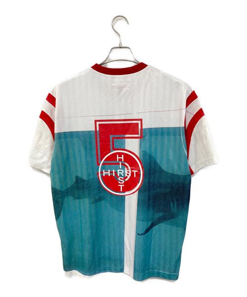 SUPREME（シュプリーム）SUPREME (シュプリーム) Damien Hirst Soccer Jersey/ダミアン・ハースト・サッカー・ジャージ ホワイト サイズ:SIZE Sの古着・服飾アイテム