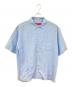 SUPREME（シュプリーム）の古着「Stripe S/S Pajama Shirt/ストライプ　ショートスリーブ　パジャマシャツ」｜ブルー