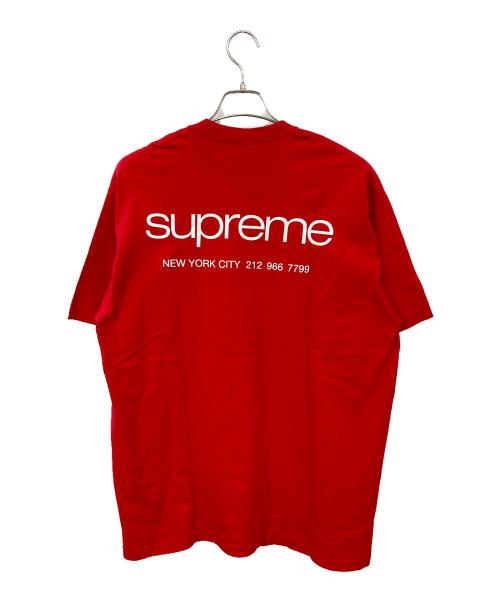 SUPREME（シュプリーム）SUPREME (シュプリーム) NYC TEE/エヌ・ワイ・シー・ティー レッド サイズ:SIZE Lの古着・服飾アイテム