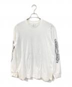 SUPREME×ANTIHEROシュプリーム×アンタイヒーロー）の古着「Eagle L/S Tee/イーグルロングスリーブティー」｜ホワイト